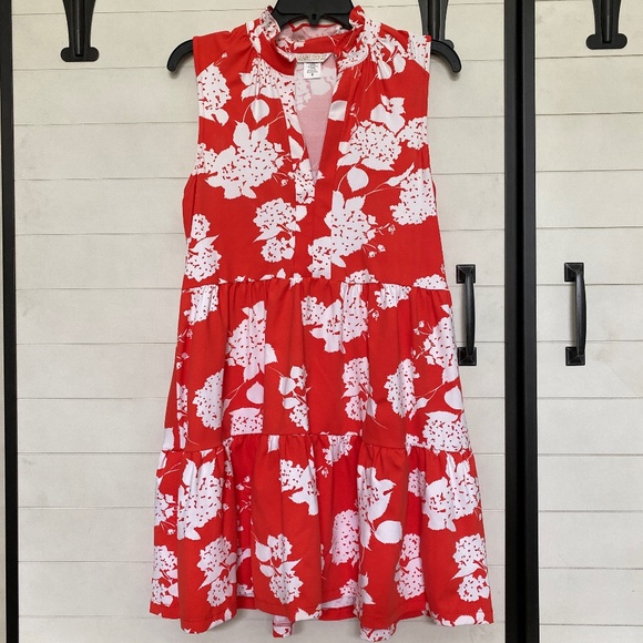 Mahi Gold Lauren Dress Summer Silhouette in Poppy Small - Picture 4 of 9